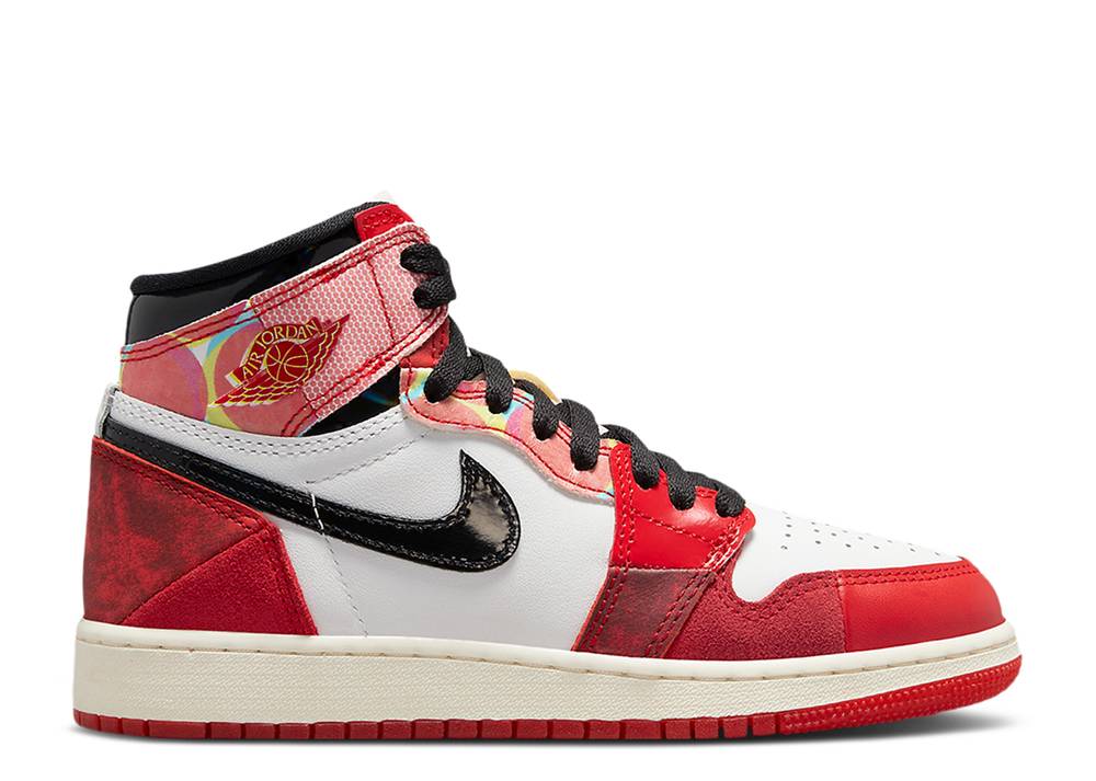 AIR JORDAN 1 HIGH OG GS X MARVEL "SPIDER VERSE NEXT CHAPTER"