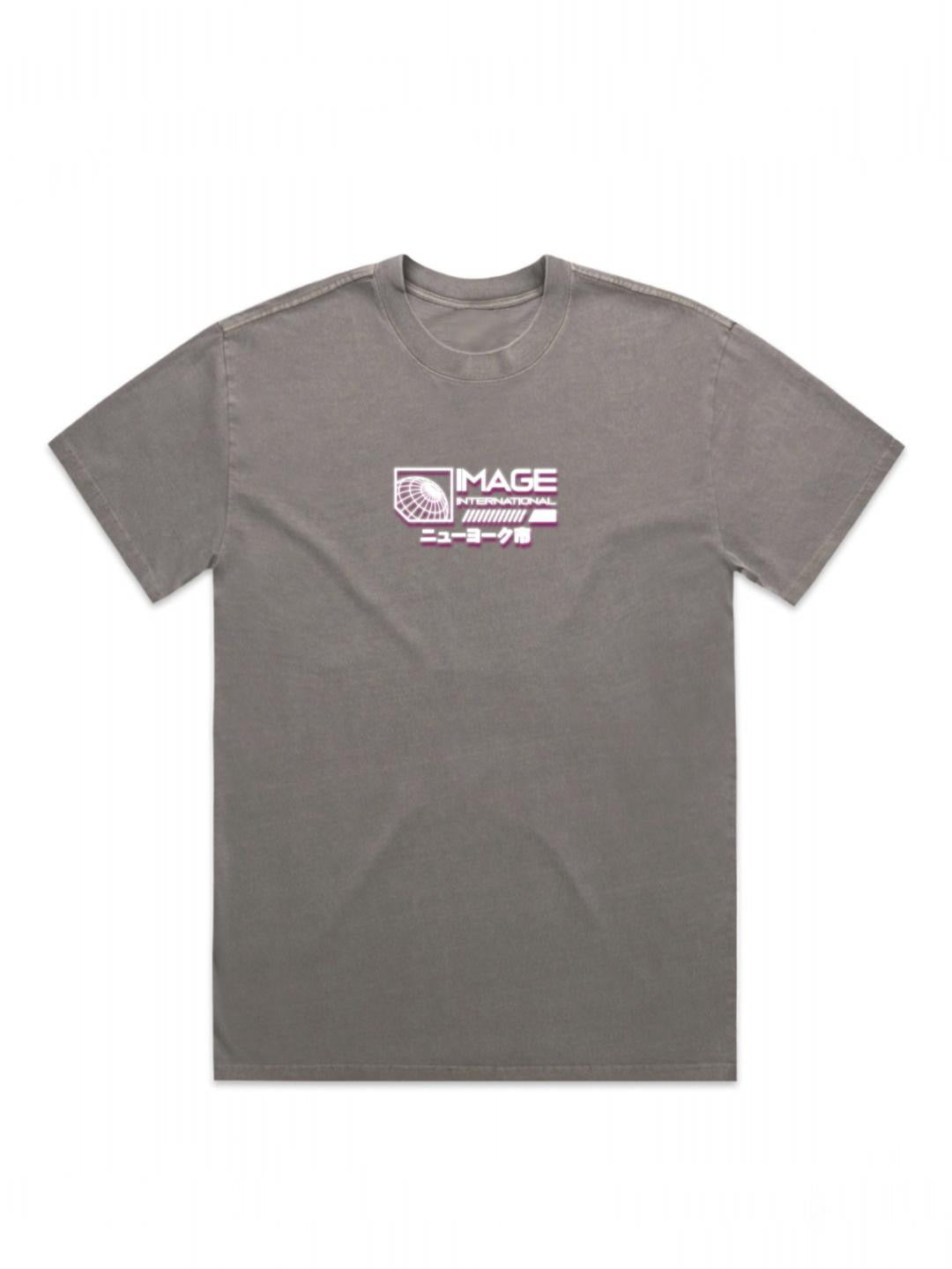 .IMAGE INTERNATIONAL TEE (VINTAGE GREY)
