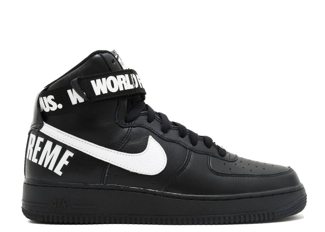 AIR FORCE 1 HIGH SP X SUPREME "BLACK"