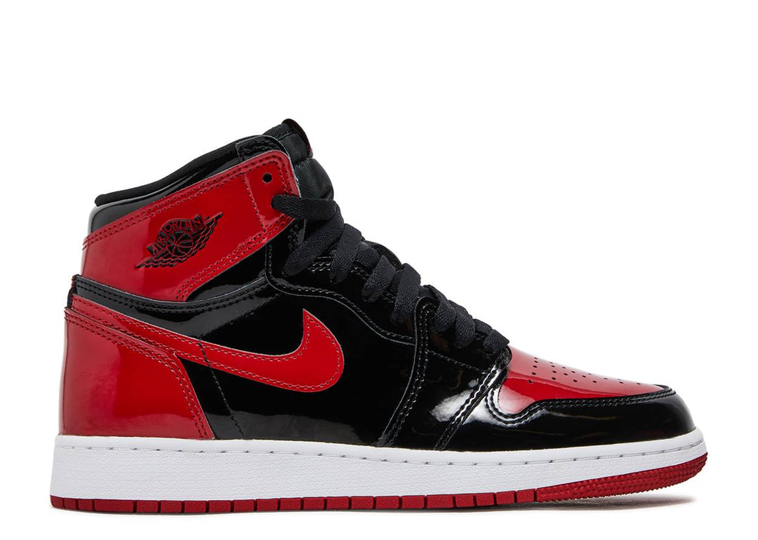 AIR JORDAN 1 RETRO HIGH OG GS "PATENT BRED"
