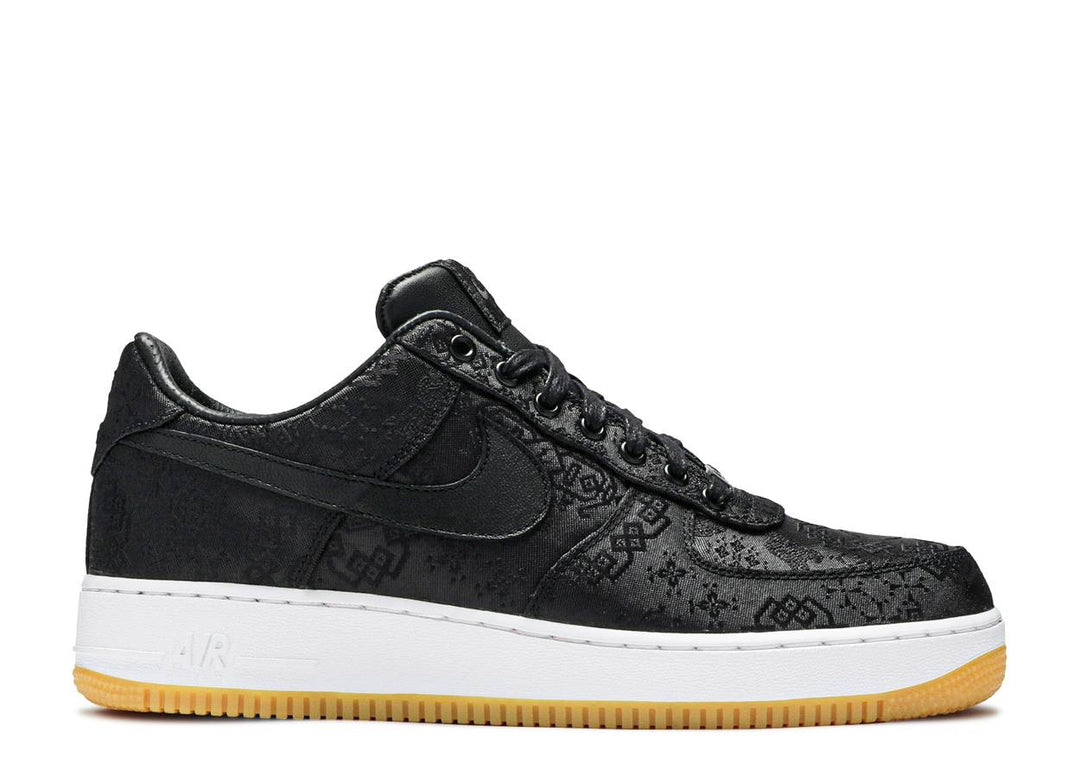 NIKE AIR FORCE 1 LOW X FRAGMENT X CLOT "BLACK SILK"