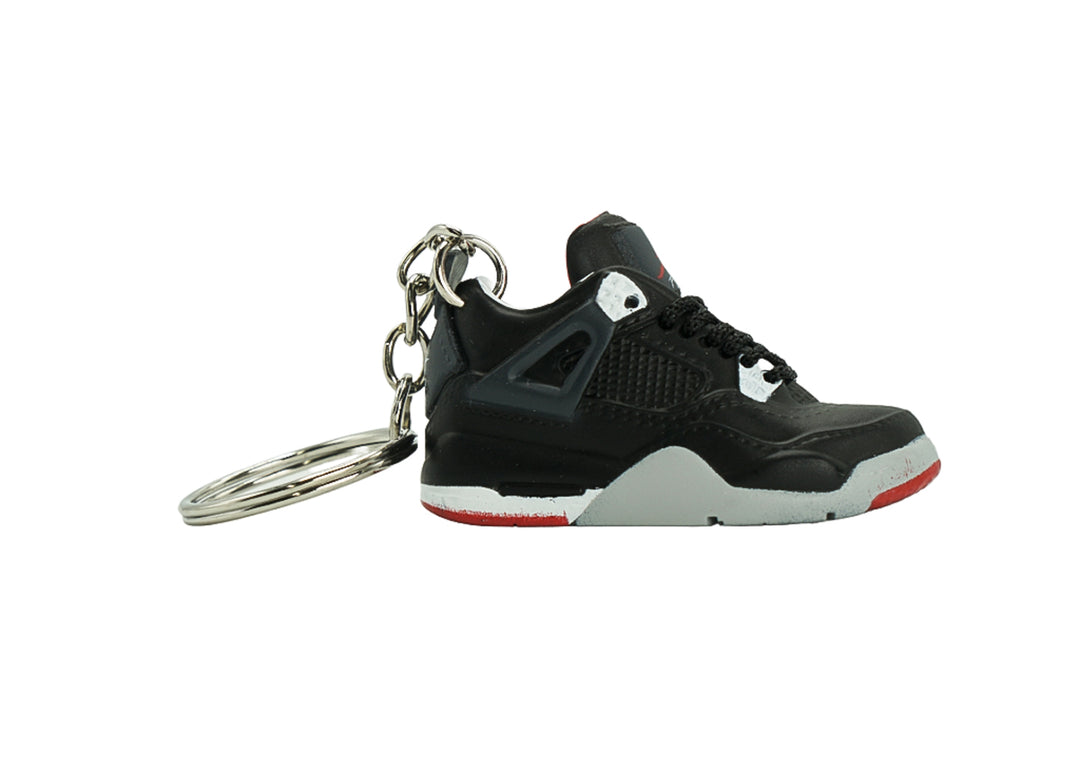 JORDAN 4 BLACK CEMENT KEYCHAIN
