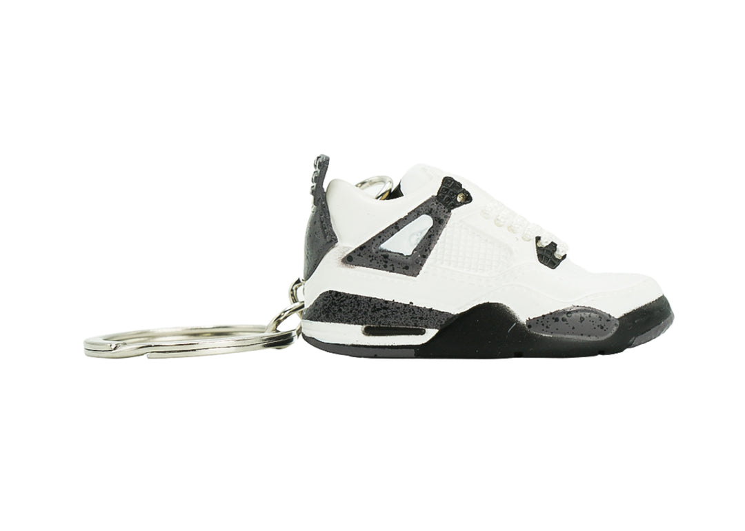 JORDAN 4 WHITE CEMENT KEYCHAIN