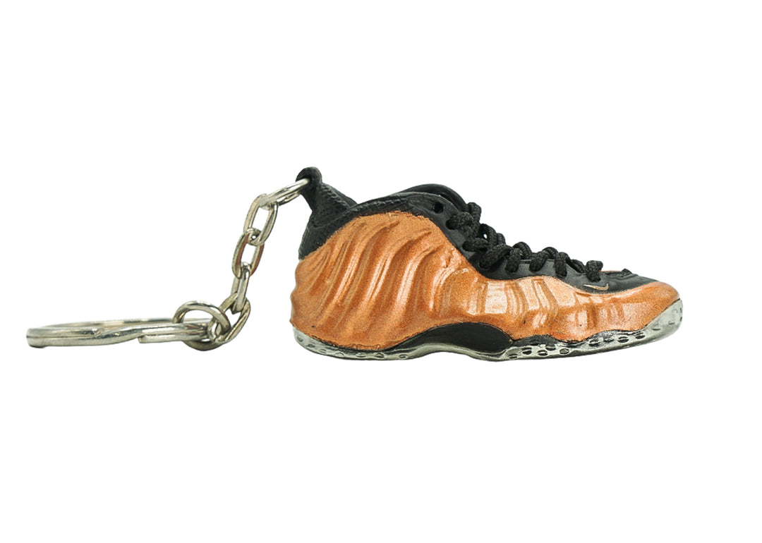 foamposite copper keychain