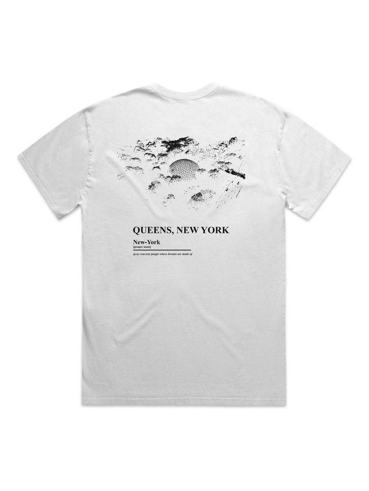 .IMAGE CONCRETE JUNGLE TEE (VINTAGE WHITE)