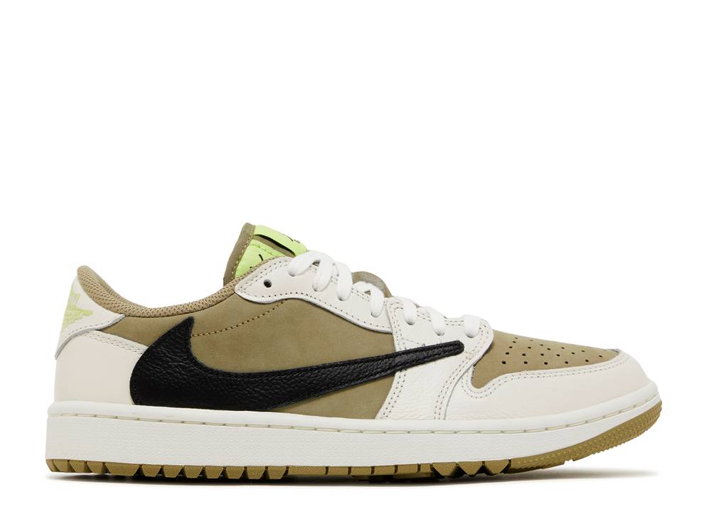 TRAVIS SCOTT X AIR JORDAN 1 LOW GOLF 