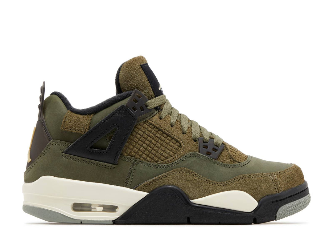 AIR JORDAN 4 RETRO SE GS "CRAFT - OLIVE"