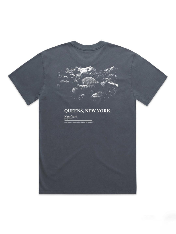 .IMAGE CONCRETE JUNGLE TEE (INDIGO BLUE)