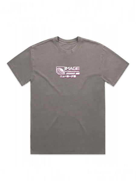 .IMAGE INTERNATIONAL TEE (VINTAGE GREY)