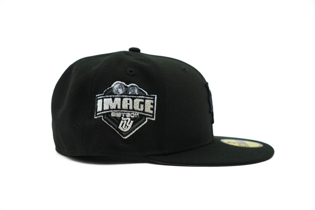 NEW ERA X IMAGE "METS BLACK OUT" FITTED CAP