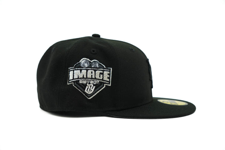 NEW ERA X IMAGE "METS BLACK OUT" FITTED CAP