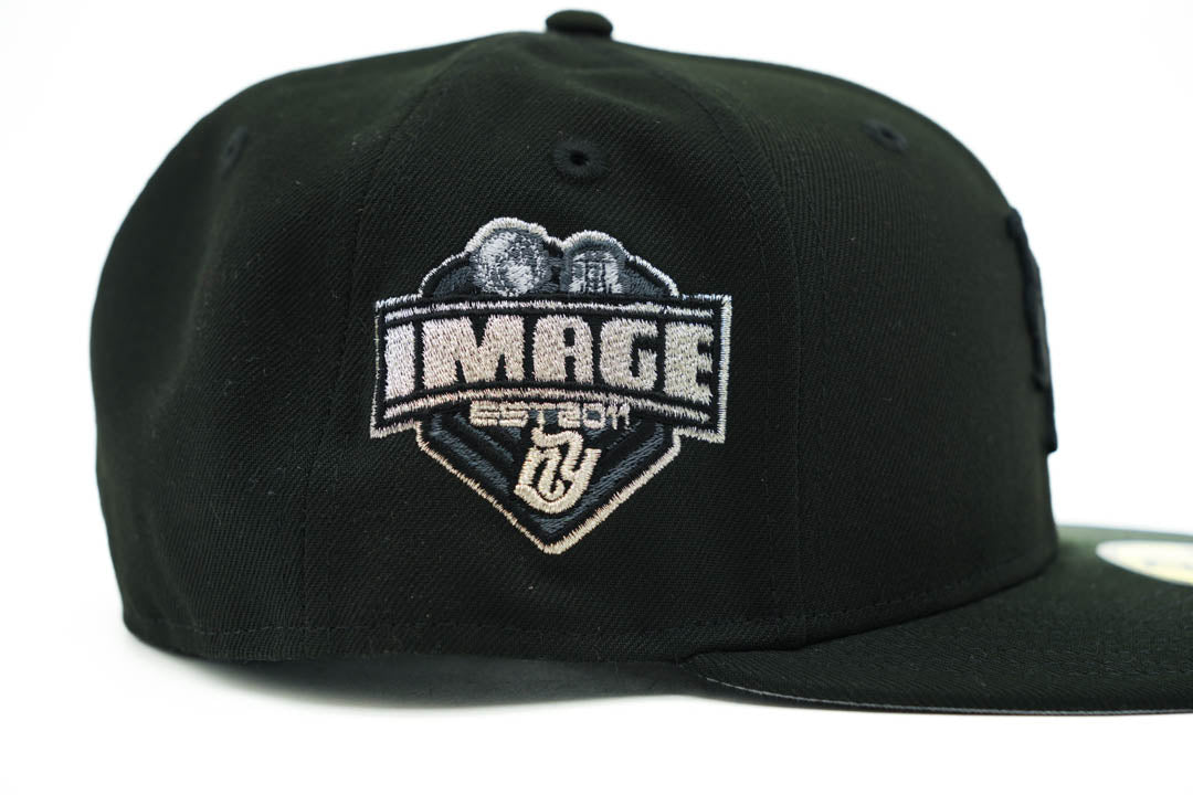 NEW ERA X IMAGE "METS BLACK OUT" FITTED CAP