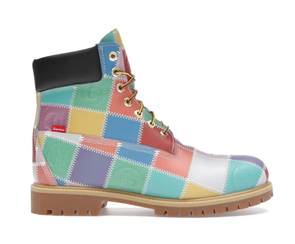 SUPREME X TIMBERLAND 6" PREMIUM WATERPROOF BOOT "MULTI-COLOR"