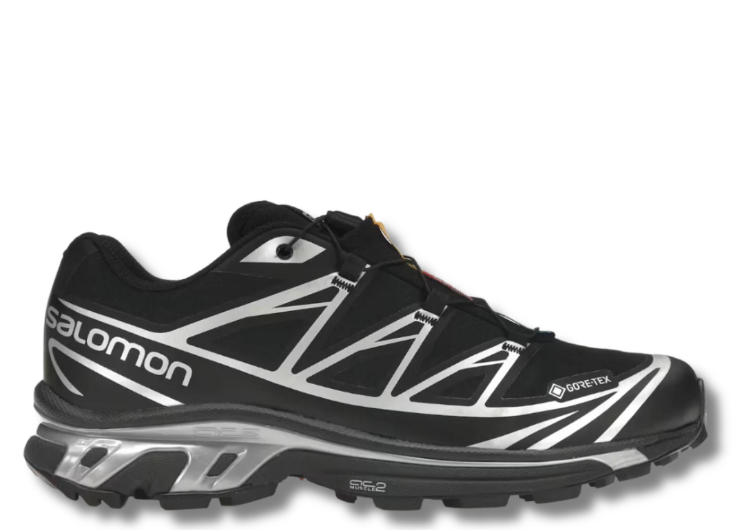 SALOMON XT-6 GTX "BLACK SILVER"