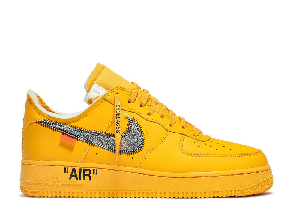 Nike air force off white gelb Clearance