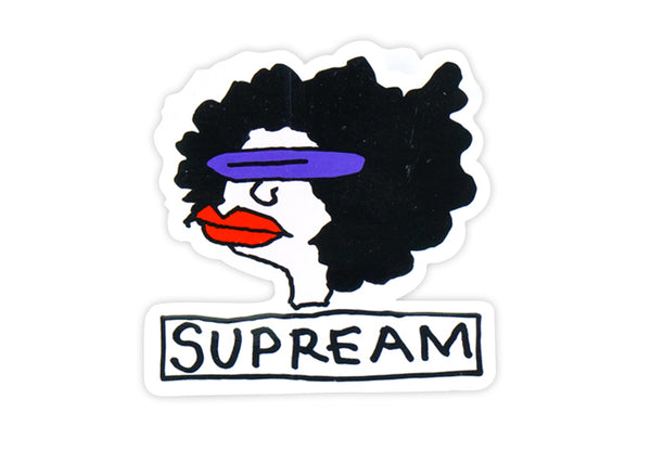 supreme supream sticker