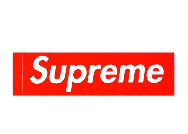 supreme box logo sticker