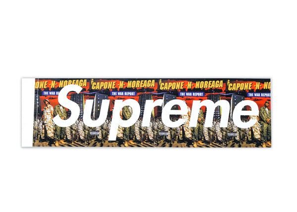 supreme capone n noreaga box logo sticker