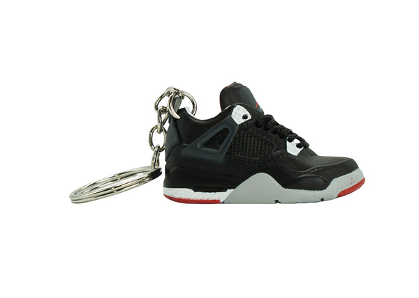 JORDAN 4 BLACK CEMENT KEYCHAIN