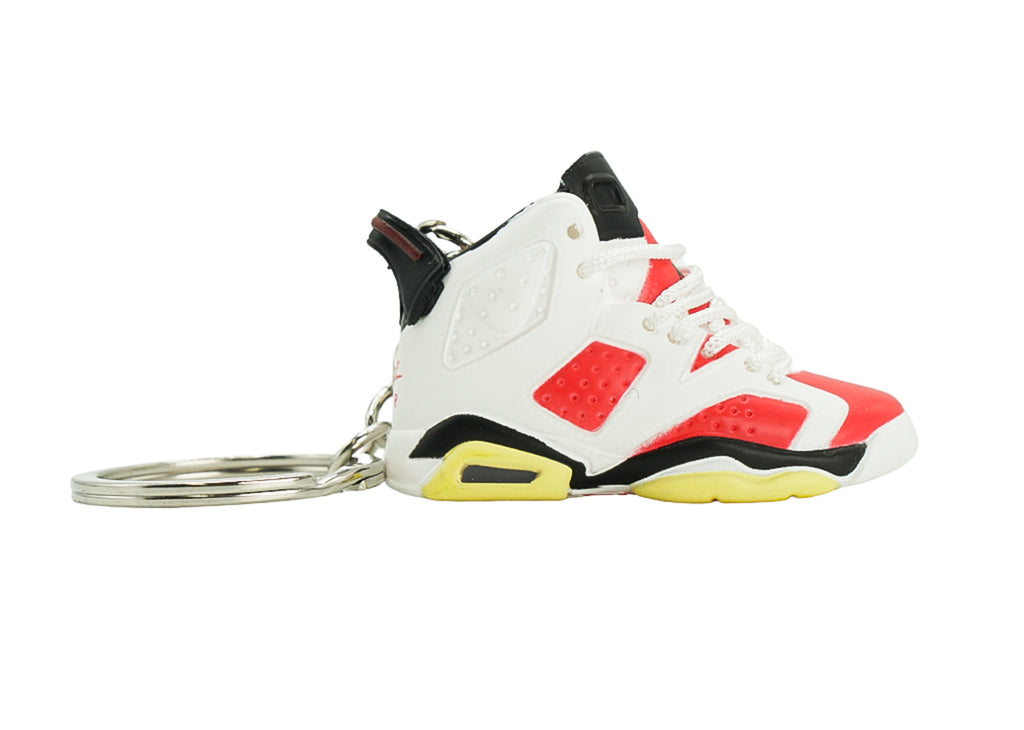 AIR JORDAN 6 CARMINE KEYCHAIN