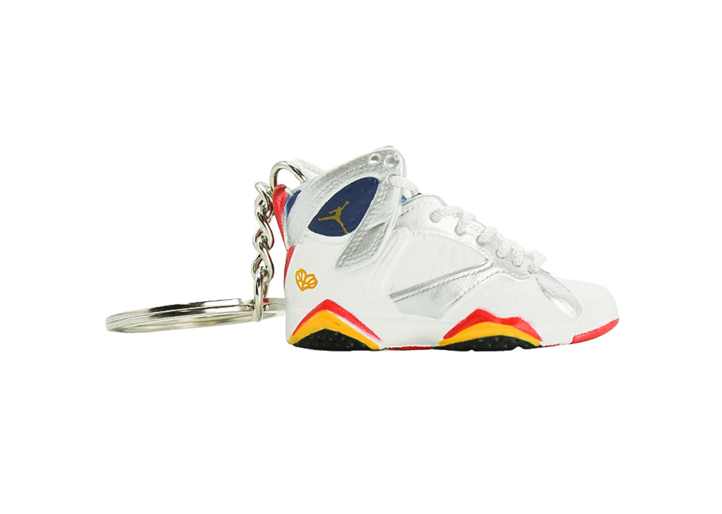 AIR JORDAN 7 OLYMPIC KEYCHAIN