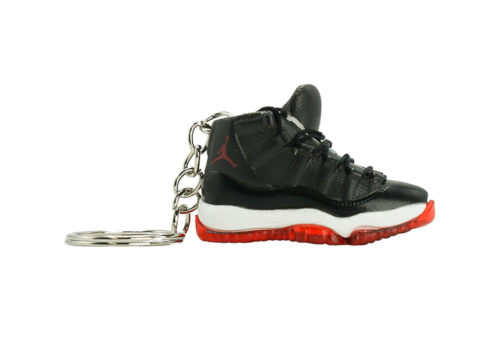 jordan 11 bred keychain