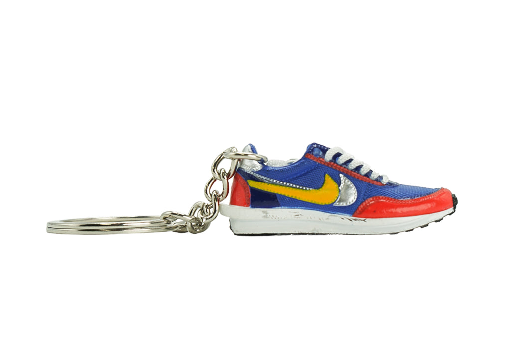 NIKE SACAI LD WAFFLE BLUE KEYCHAIN