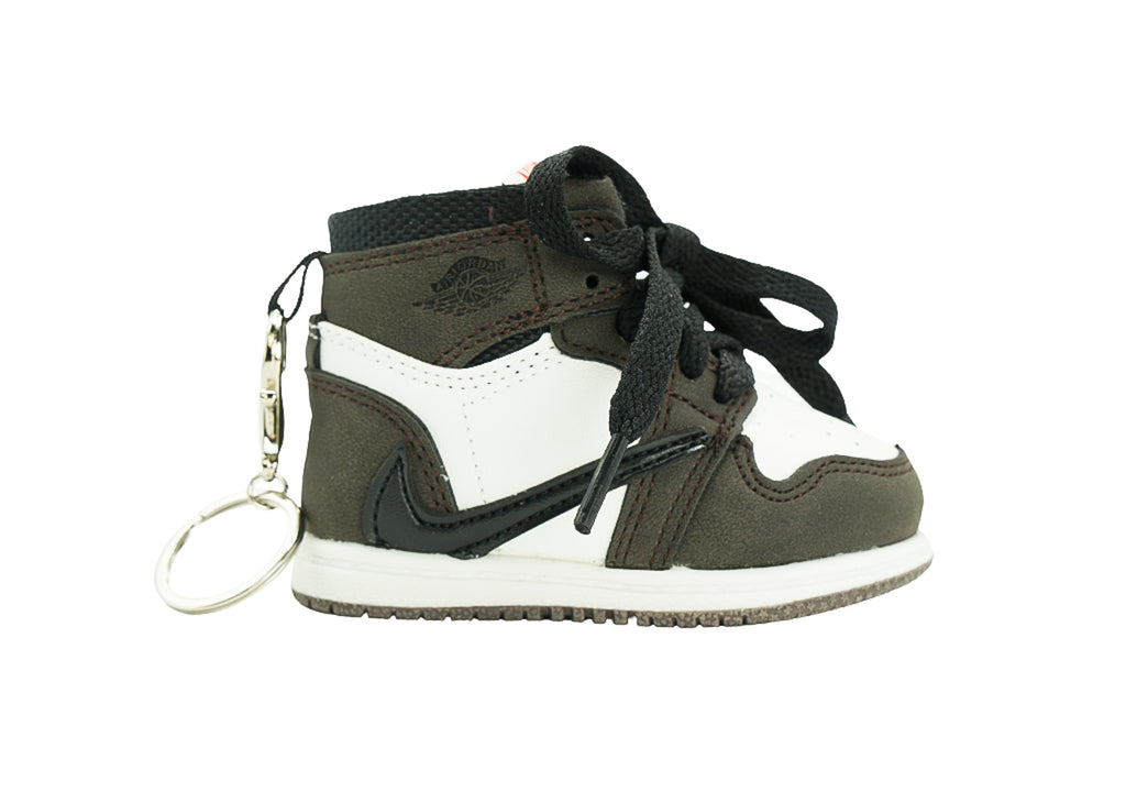 JORDAN 1 TRAVIS SCOTT MOCHA HI KEYCHAIN